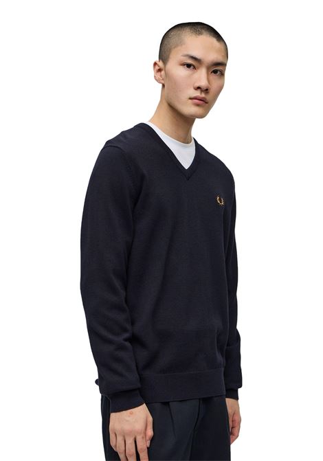 Classic V-Neck Sweater FRED PERRY | sweaters | K9600795
